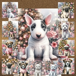 Pastel Christmas Pups 7