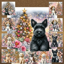 Pastel Christmas Pups 9