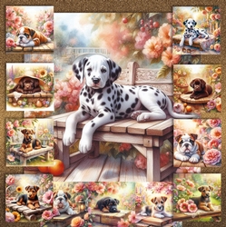Blooming Garden Pups 2