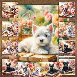 Blooming Garden Pups 4