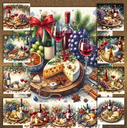 Festive Cheese & Wine 