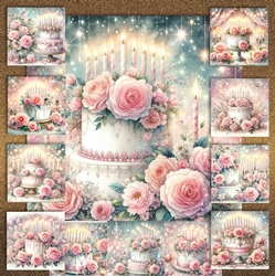 Shabby Chic Birthday Cake