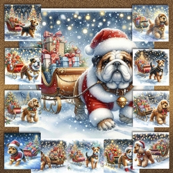 Jingle Bell Sleigh Dogs 3
