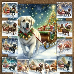 Jingle Bell Sleigh Dogs 4