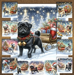 Jingle Bell Sleigh Dogs 5