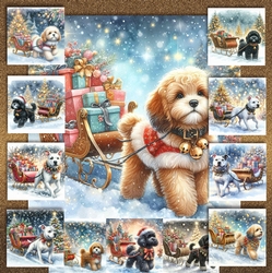 Jingle Bell Sleigh Dogs 11