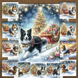 Jingle Bell Sleigh Dogs 13
