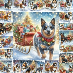 Jingle Bell Sleigh Dogs 14