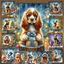 Christmas Tree Stump Pups 3