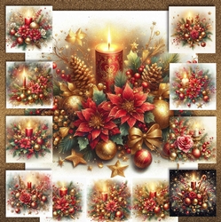 Festive Candles 3