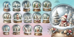 Teddy Snow Globes