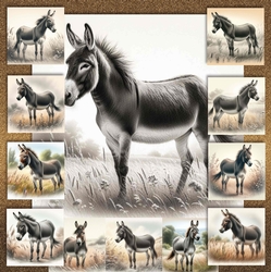 Donkey Portraits