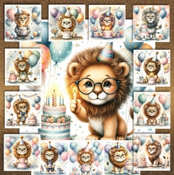 Birthday Lions