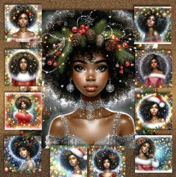 Festive Lady 