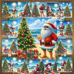 Beach Santa