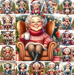  Christmas Senior Lady Chair