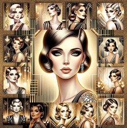 Art Deco Ladies