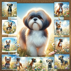 Summer Meadow Dogs 9