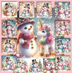 Snowman and Unicorn 2