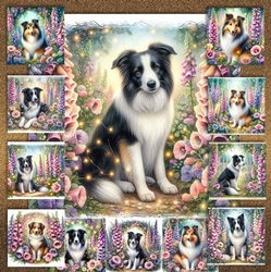 Foxglove Garden Dogs 15