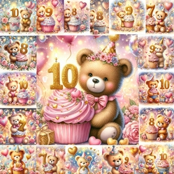Birthday Cupcake Bears Ages 7,8,9,10