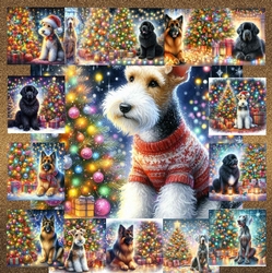 O Christmas Tree Dogs 16