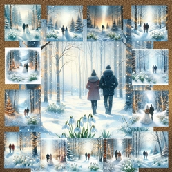 Winter Forest Walk