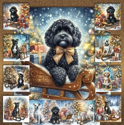 Christmas Sleigh Dogs 11