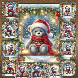 Christmas Swing Bear 3