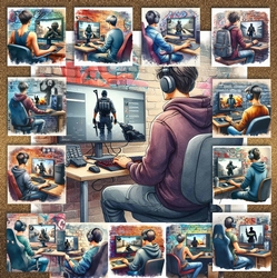 Male Gamer 