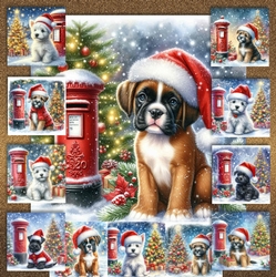 Christmas Post Box Pups  10