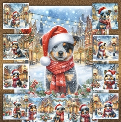 Charming Christmas Street  Pups 3