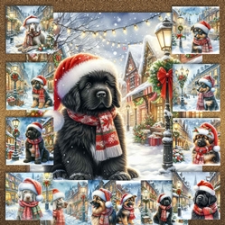 Charming Christmas Street  Pups 16