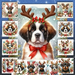 Christmas Antler Pups 18