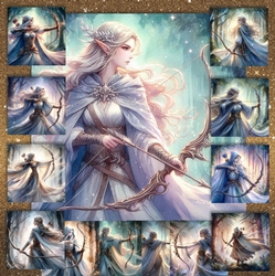 Fantasy Elvan Archer