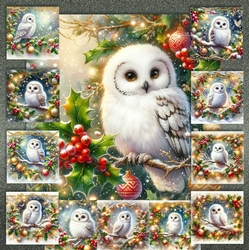 Beautiful Christmas Owl 