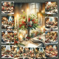 Elegant Christmas Table