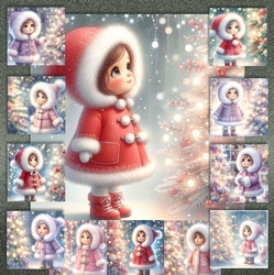 Little Christmas Girl