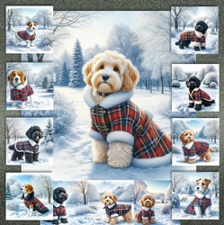 Winter Country Park Dogs 11