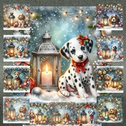 Christmas Lantern Pups 15