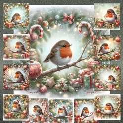 Festive Robin