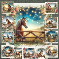 Floral Horse Gate 1
