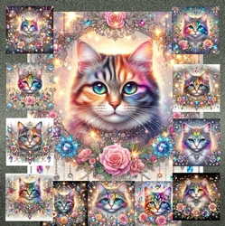 Rainbow Gem Cat