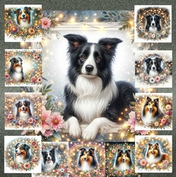 Whimsical Paws and Petals 3