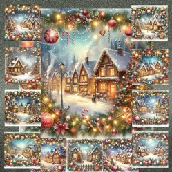 Pretty Christmas Village 1