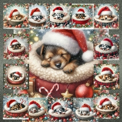 O Silent Night Pups 14