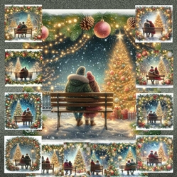 Christmas Bench