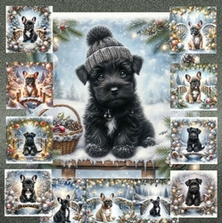 Christmas Snow Bridge Pups 6