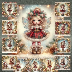 Little Tartan Christmas Fairy 1