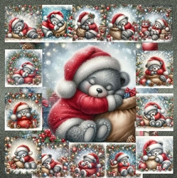 Christmas Nap Time Bears